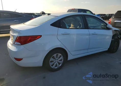 2016 Hyundai Accent Se z USA, uszkodzony, nr VIN KMHCT4AE6GU116484